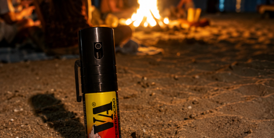 spray al peperoncino e caldo estivo