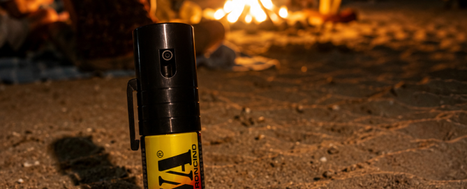 spray al peperoncino e caldo estivo