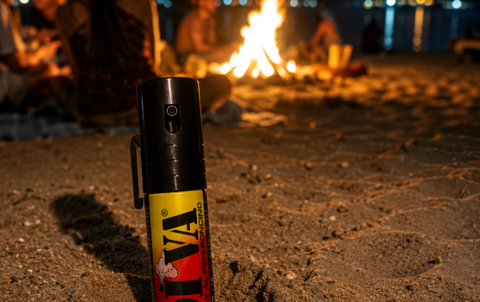 spray al peperoncino e caldo estivo