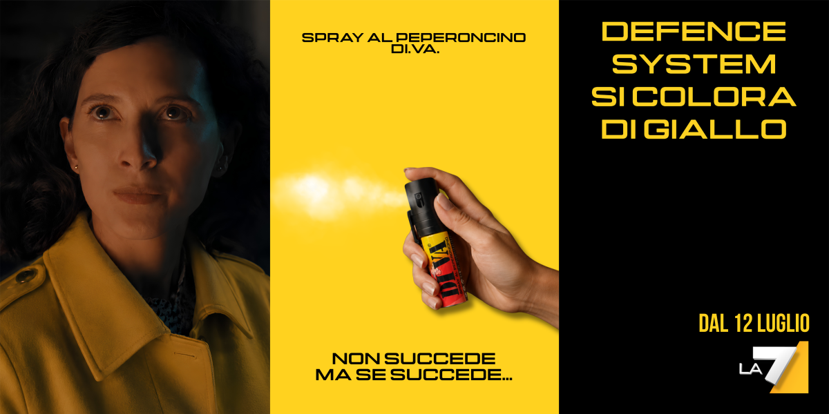 Campagna LA7 Defence System Spray al Peperoncino DIVA