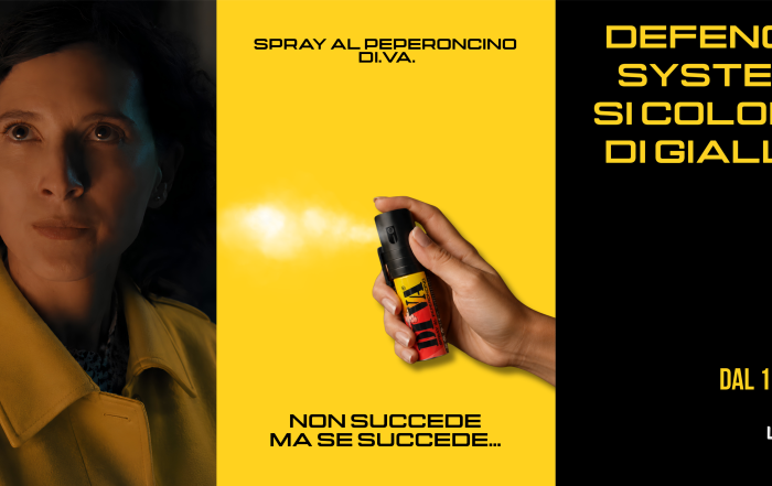Campagna LA7 Defence System Spray al Peperoncino DIVA